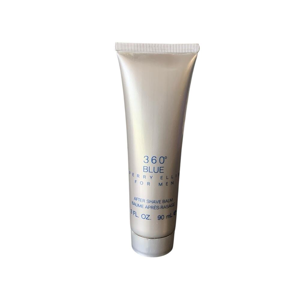 360 Blue For Men By Perry Ellis AFTER SHAVE‎ BALM 3oz As Pictured, NO BOX!